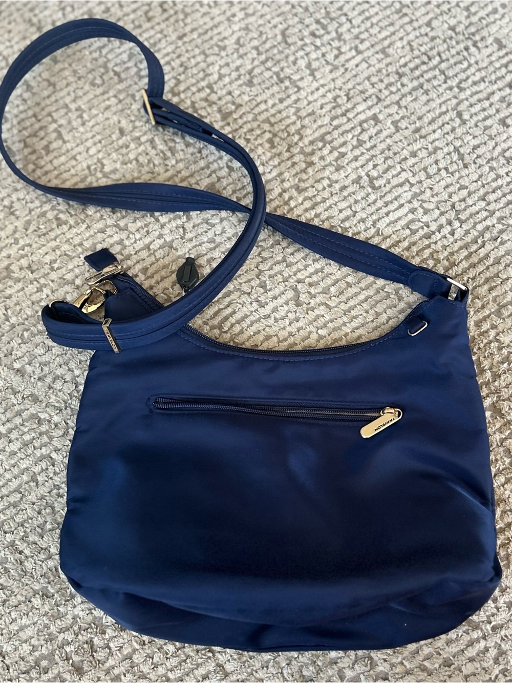 Travelon Anti-Theft Crossbody Bag in Navy